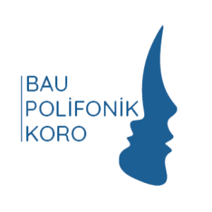 Bau Polifonik Koro Logo Beyaz